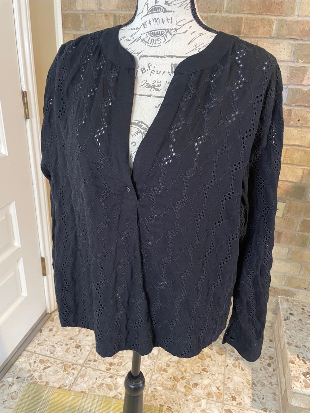 Madewell Eyelet Top